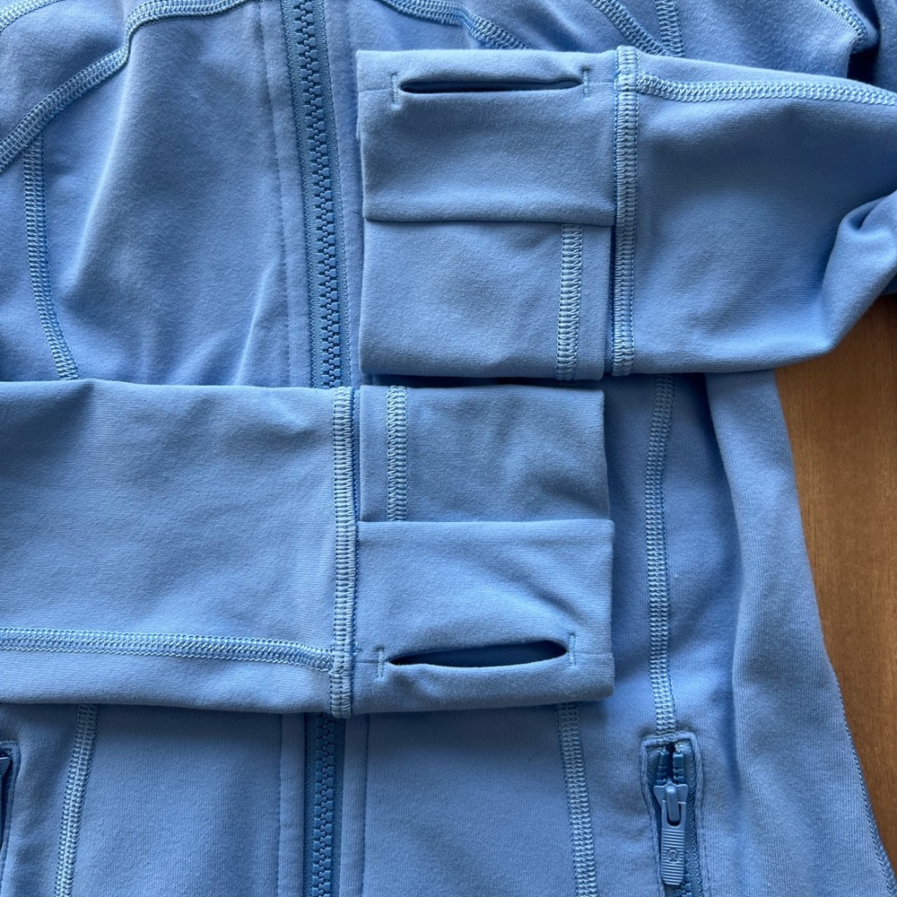 Lululemon Define Jacket in Blue Nile (Rare Color) Size 2 - Picture 5 of 7